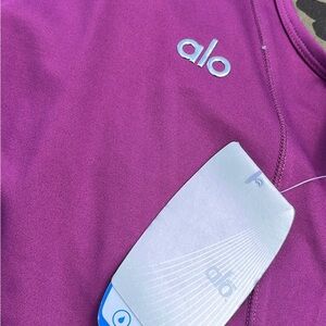 ALO Yoga Purple Tank Top